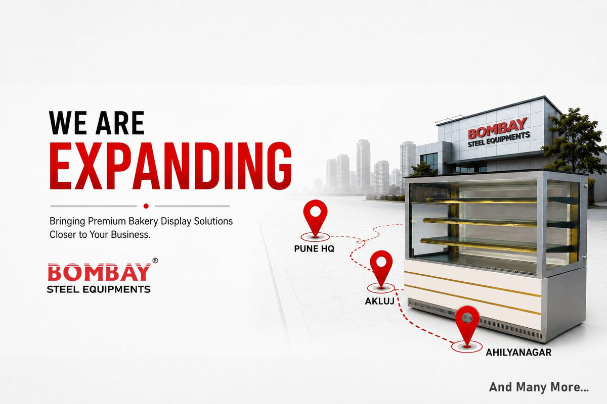 We Are Expanding | Bombay Steel Equipments – Bakery Display Counter Manufacturer in India