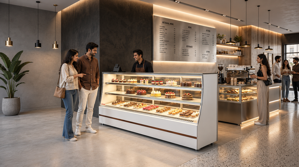 Hot vs Cold Display Counters: Which One Does Your Bakery Really Need?